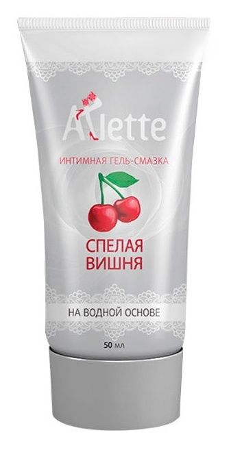 Интимная гель-смазка на водной основе Arlette  Спелая вишня  - 50 мл. - Arlette - купить с доставкой в Казани