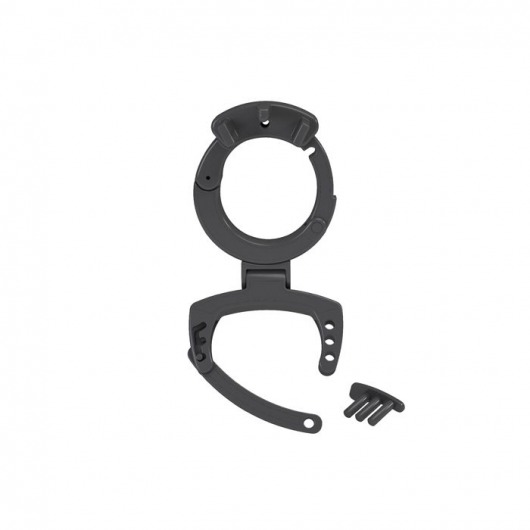 Кольцо с зажимом для мошонки для пояса верности Pubic Enemy - MyStim - купить с доставкой в Казани