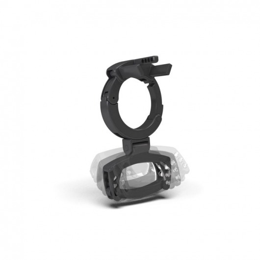 Кольцо с зажимом для мошонки для пояса верности Pubic Enemy - MyStim - купить с доставкой в Казани