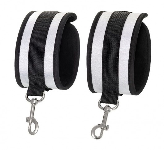 Серебристо-черные оковы Anonymo - ToyFa - купить с доставкой в Казани