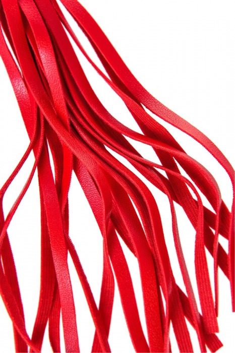 Красно-черный флоггер Anonymo - 28 см. - ToyFa - купить с доставкой в Казани