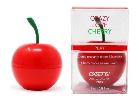 Крем для стимуляции сосков Crazy Love Cherry - 8 мл. - Exsens - купить с доставкой в Казани