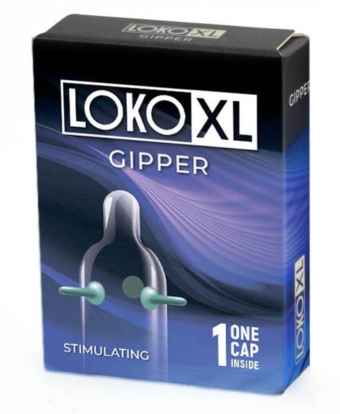Стимулирующая насадка на пенис LOKO XL GIPPER - Sitabella - в Казани купить с доставкой