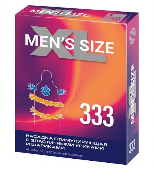 Стимулирующая насадка на пенис MEN SIZE 333 - Sitabella - в Казани купить с доставкой