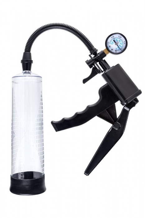 Прозрачная механическая помпа для пениса Viggo - Sexus - в Казани купить с доставкой