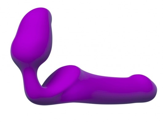 Лиловый безремневой страпон Queens M - Adrien Lastic - купить с доставкой в Казани
