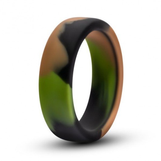Эрекционное кольцо камуфляжной расцветки Silicone Camo Cock Ring - Blush Novelties - в Казани купить с доставкой