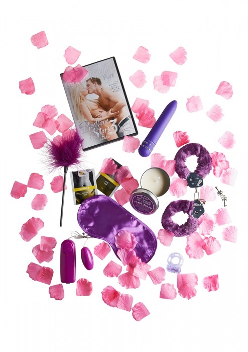 Эротический набор FANTASTIC PURPLE SEX TOY KIT - Toy Joy - купить с доставкой в Казани