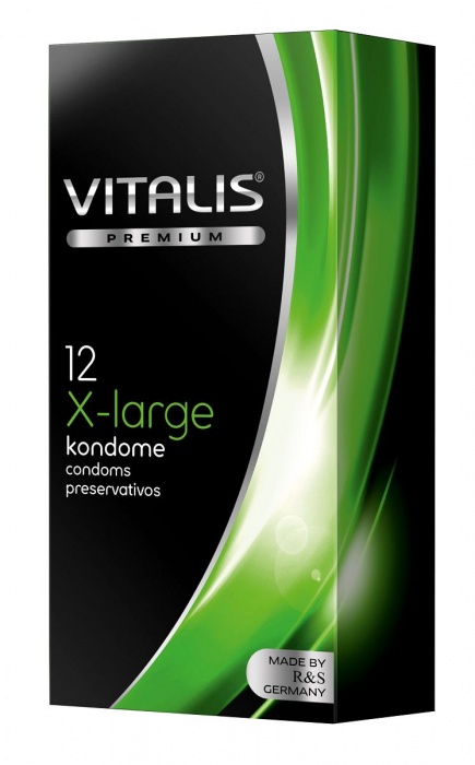 Презервативы увеличенного размера VITALIS PREMIUM x-large - 12 шт. - Vitalis - купить с доставкой в Казани