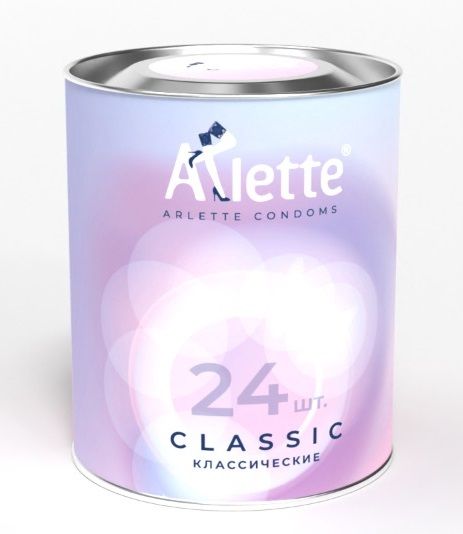 Классические презервативы Arlette Classic - 24 шт. - Arlette - купить с доставкой в Казани