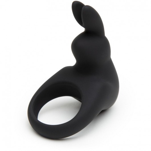 Черное эрекционное виброкольцо Happy Rabbit Rechargeable Rabbit Cock Ring - Happy Rabbit - в Казани купить с доставкой