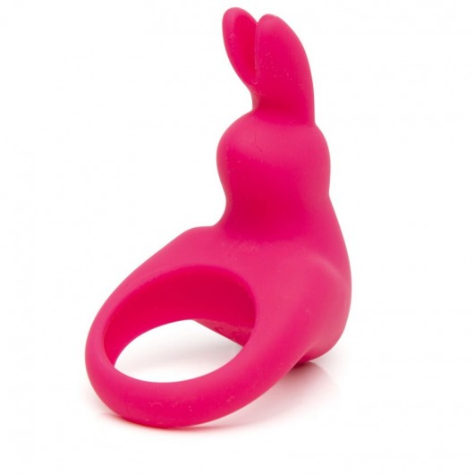 Розовое эрекционное виброкольцо Happy Rabbit Rechargeable Rabbit Cock Ring - Happy Rabbit - в Казани купить с доставкой