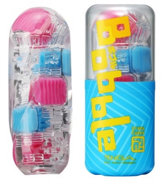 Мастурбатор Tenga Bobble Crazy Cubes - Tenga - в Казани купить с доставкой