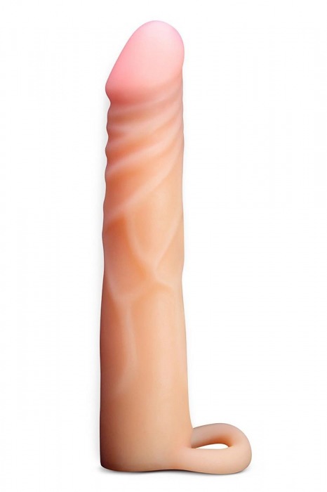 Телесная насадка на пенис Cock Xtender - 17,7 см. - Blush Novelties - в Казани купить с доставкой