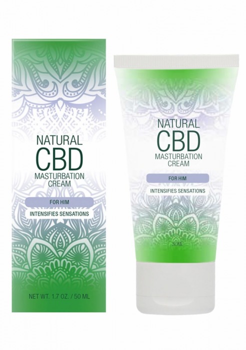 Крем для мастурбации для мужчин Natural CBD Masturbation Cream For Him - 50 мл. - Shots Media BV - купить с доставкой в Казани