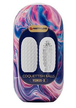 Мастурбатор в форме яйца Coquettish Balls - Baile - в Казани купить с доставкой