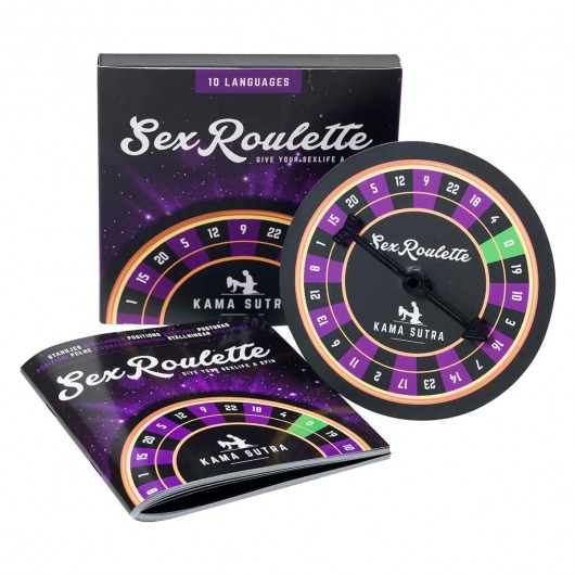 Настольная игра-рулетка Sex Roulette Kamasutra - Tease&Please - купить с доставкой в Казани