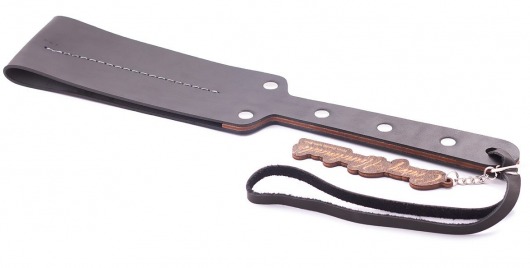 Гладкий мягкий удлиненный пэддл с заклепками - 32 см. - Crazy Handmade - купить с доставкой в Казани