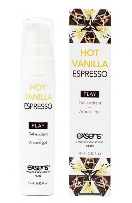 Возбуждающий гель Hot Vanilla Espresso Arousal Gel - 15 мл. - Exsens - купить с доставкой в Казани