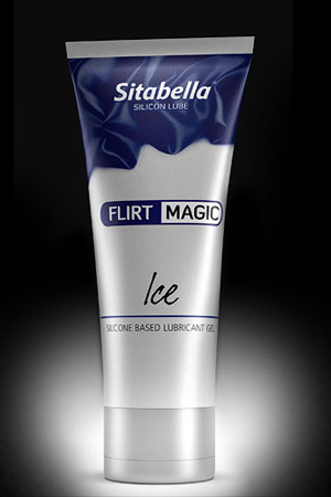 Силиконовая гель-смазка FLIRT MAGIC Ice с лёгким пролонгирующим эффектом - 75 мл. - Sitabella - купить с доставкой в Казани