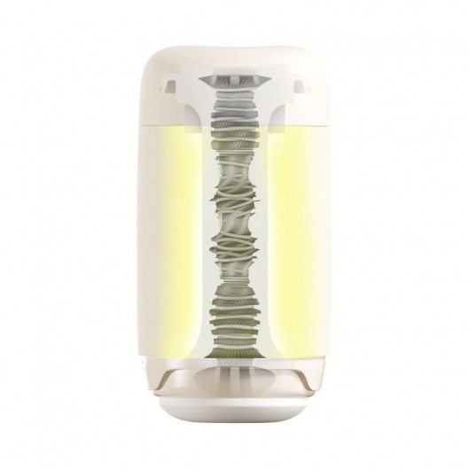 Бежевый мастурбатор Tenga Puffy - Tenga - в Казани купить с доставкой