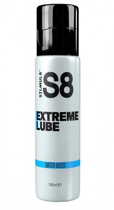 Лубрикант на водной основе S8 Extreme Lube - 100 мл. - Stimul8 - купить с доставкой в Казани