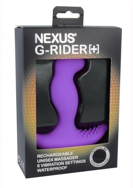 Фиолетовый вибромассажер простаты Nexus G-Rider+ - 12,6 см. - Nexus Range - в Казани купить с доставкой