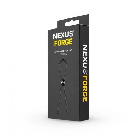 Черное эрекционное лассо Nexus Forge Single - Nexus Range - в Казани купить с доставкой