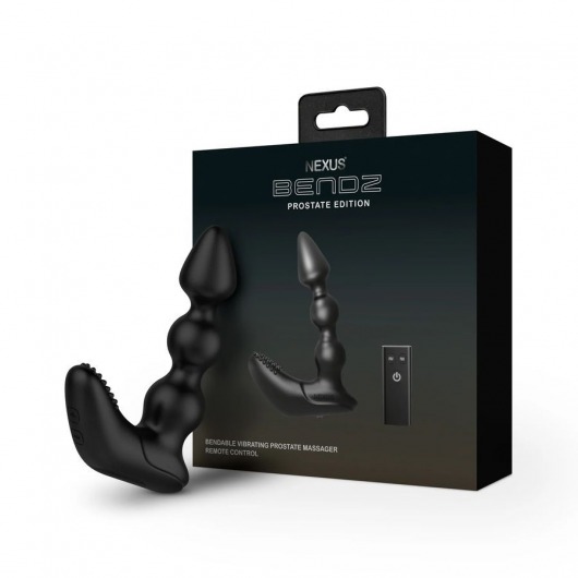 Черный вибростимулятор Nexus Bendz Prostate Edition - 14,1 см. - Nexus Range - в Казани купить с доставкой