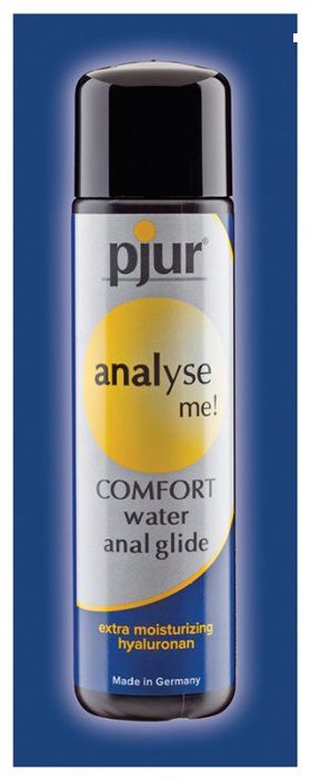 Анальный лубрикант pjur ANALYSE ME Comfort Water Anal Glide - 2 мл. - Pjur - купить с доставкой в Казани