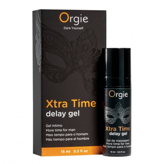 Продлевающий гель Orgie Xtra Time Delay Gel - 15 мл. - ORGIE - купить с доставкой в Казани