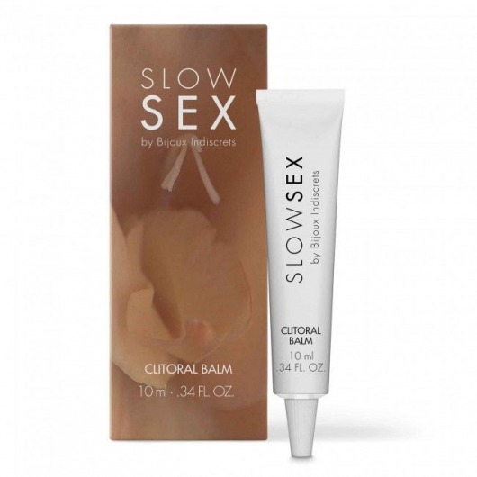 Бальзам для клитора Slow Sex Clitoral Balm - 10 мл. - Bijoux Indiscrets - купить с доставкой в Казани