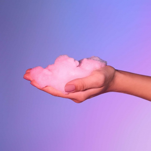 Массажная хрустящая пенка Tickle My Body Cotton Candy с ароматом сладкой ваты - 150 мл. - Love to Love - купить с доставкой в Казани