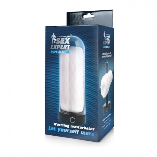 Оригинальный мастурбатор в колбе с нагревом - Sex Expert - в Казани купить с доставкой