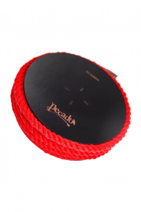 Красная веревка для шибари на катушке - 10 м. - Pecado - купить с доставкой в Казани