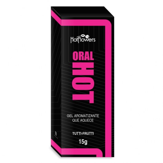 Гель для оральных ласк Oral Hot с согревающим эффектом - 15 гр. - HotFlowers - купить с доставкой в Казани