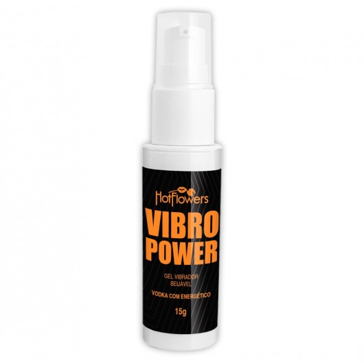 Жидкий вибратор Vibro Power со вкусом водки с энергетиком - 15 гр. - HotFlowers - купить с доставкой в Казани