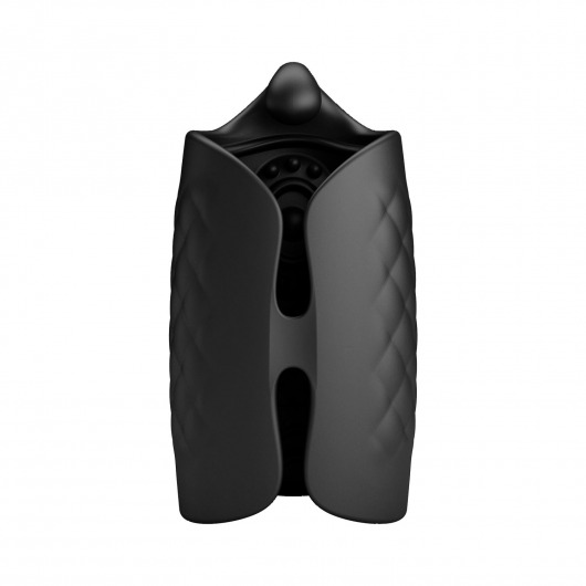 Черный мастурбатор с вибростимуляцией головки Black Glans Trainer - Baile - в Казани купить с доставкой