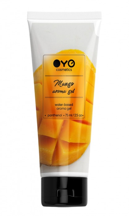 Лубрикант на водной основе OYO Aroma Gel Mango с ароматом манго - 75 мл. - OYO - купить с доставкой в Казани