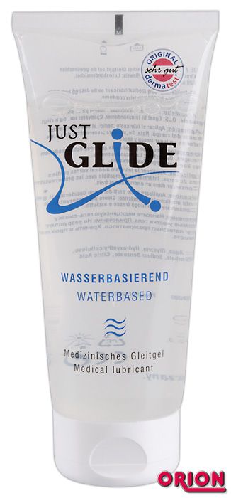 Вагинальная смазка на водной основе JUSTGLIDE - 200 мл. - Orion - купить с доставкой в Казани