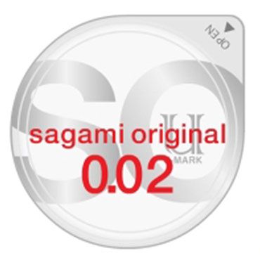 Ультратонкий презерватив Sagami Original - 1 шт. - Sagami - купить с доставкой в Казани