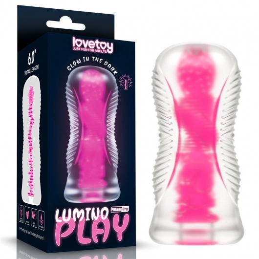 Светящийся в темноте мастурбатор 6.0 Lumino Play Masturbator - Lovetoy - в Казани купить с доставкой