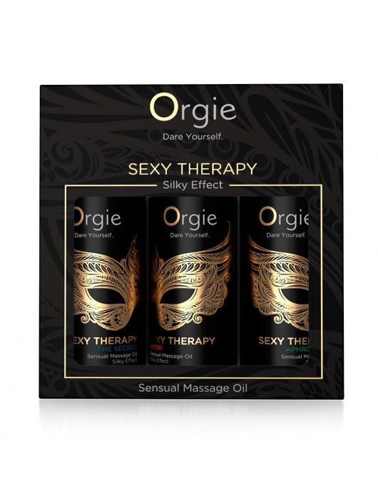 Набор массажных масел Sexy Therapy (3 флакона по 30 мл.) - ORGIE - купить с доставкой в Казани