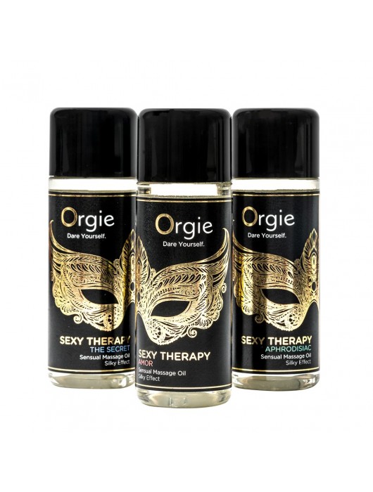 Набор массажных масел Sexy Therapy (3 флакона по 30 мл.) - ORGIE - купить с доставкой в Казани
