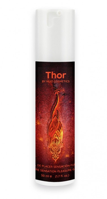 Возбуждающий унисекс гель Thor Fire Gel - 50 мл. - Nuei cosmetics - купить с доставкой в Казани