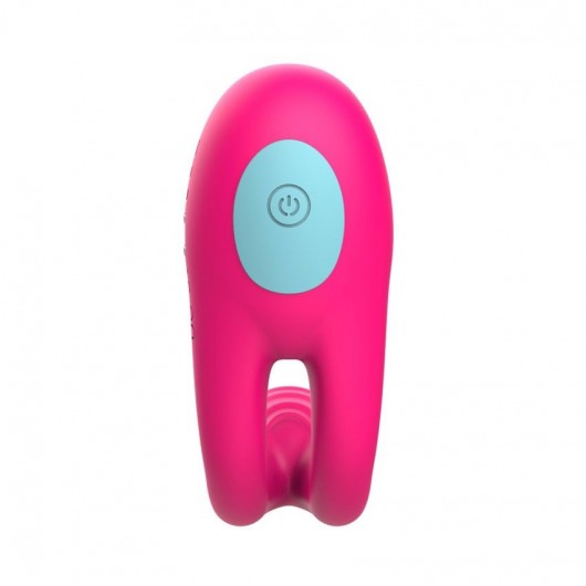 Розовое виброкольцо с пультом ДУ - I-MOON - в Казани купить с доставкой