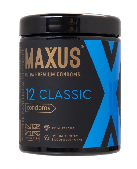 Классические презервативы MAXUS Classic - 12 шт. - Maxus - купить с доставкой в Казани