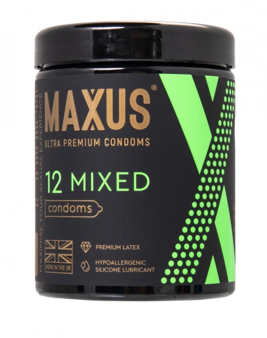 Презервативы MAXUS Mixed - 12 шт. - Maxus - купить с доставкой в Казани