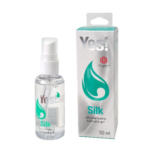 Силиконовая гипоаллергенная вагинальная смазка Yes Silk - 50 мл. - Sitabella - купить с доставкой в Казани