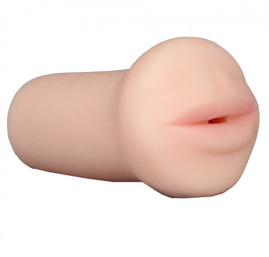 Нежный мастурбатор-ротик REALSTUFF 5INCH MASTURBATOR BJ - Dream Toys - в Казани купить с доставкой